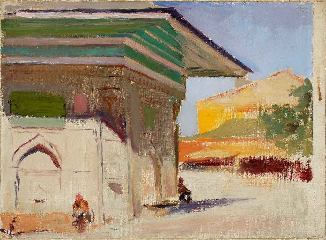 Street of a Southern City. From a Journey to Constantinople by Jan Ciągliński