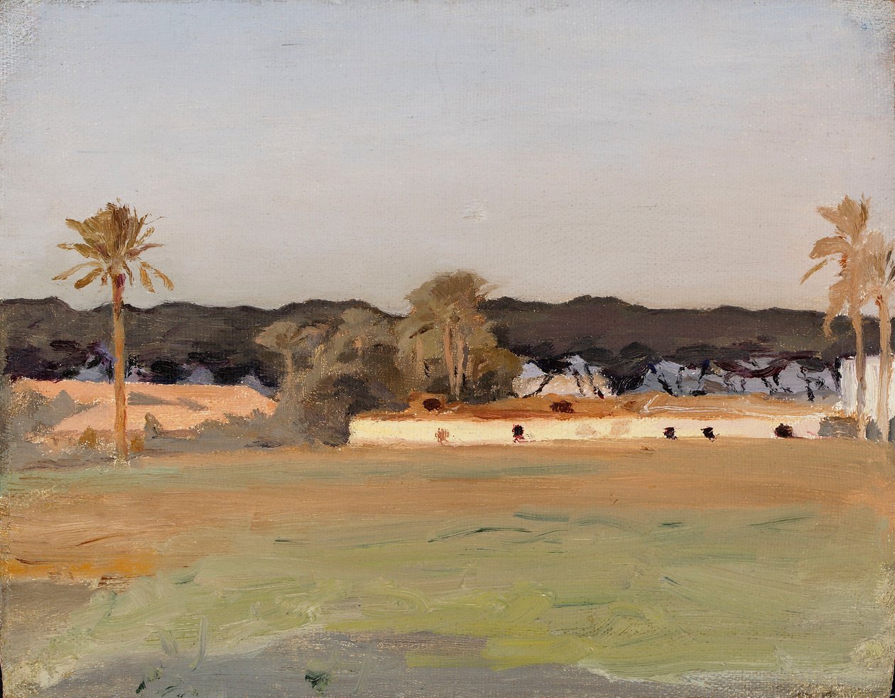 Evening. From a Journey to Egypt by Jan Ciągliński