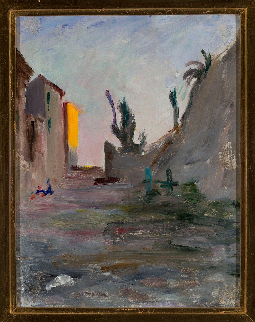 Evening in Bordighera. From a Journey to Italy by Jan Ciągliński