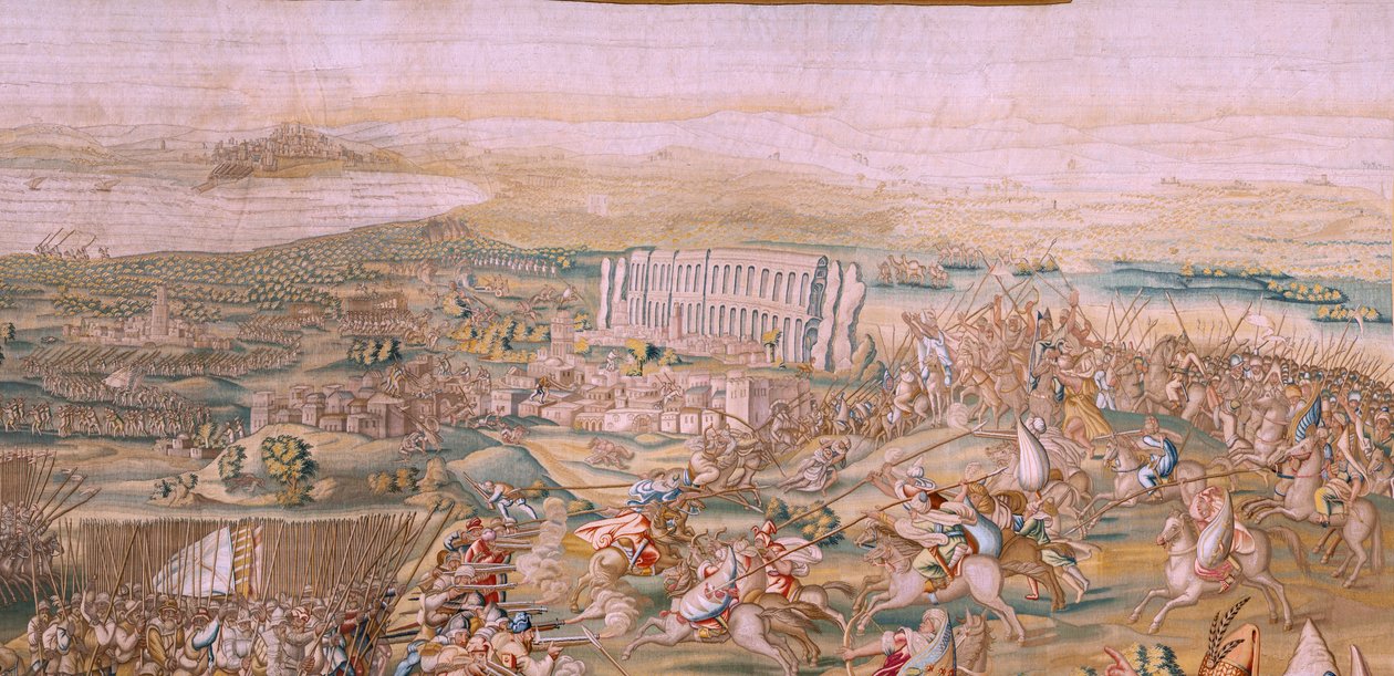 The Attack on La Goleta by Jan Cornelisz Vermeyen
