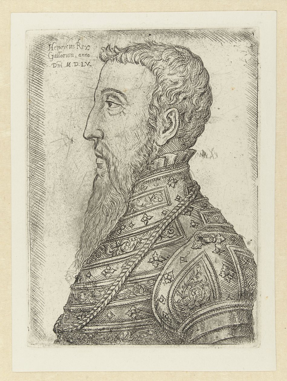 Portrait of Henry II by Jan Cornelisz Vermeyen