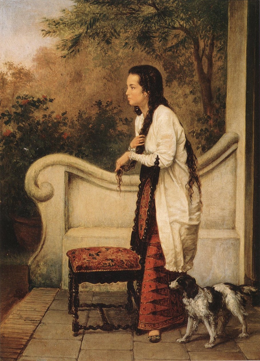 Portrait of Margartha Martherus by Jan Daniel Beynon