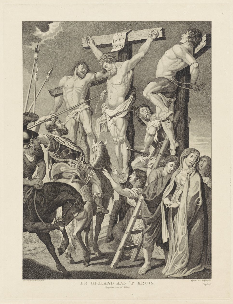 Crucifixion by Jan Gerritsz. Visser