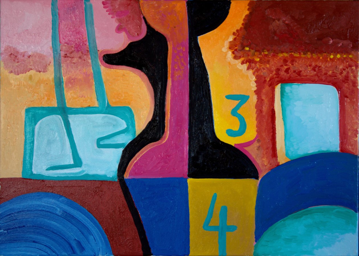 Anubis Brings Forth Basic Numbers, 2010 by Jan Groneberg