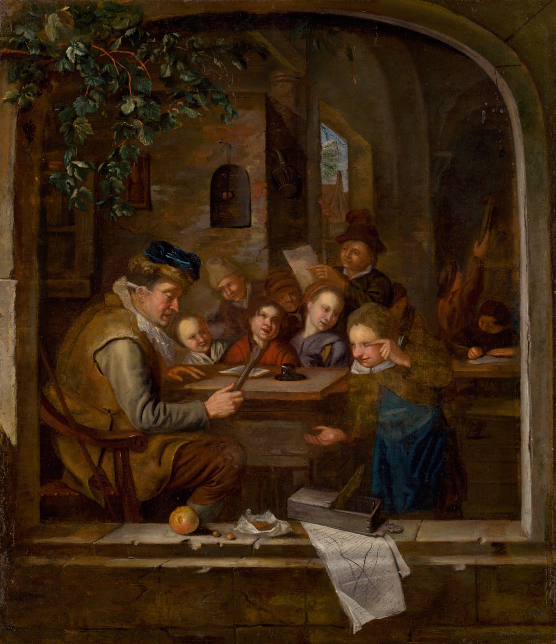 The School, c. 1650 by Jan Havickszoon Steen