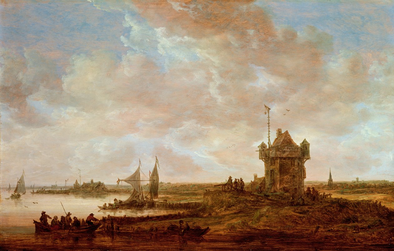Dutch Landscape by Jan Josephsz van Goyen