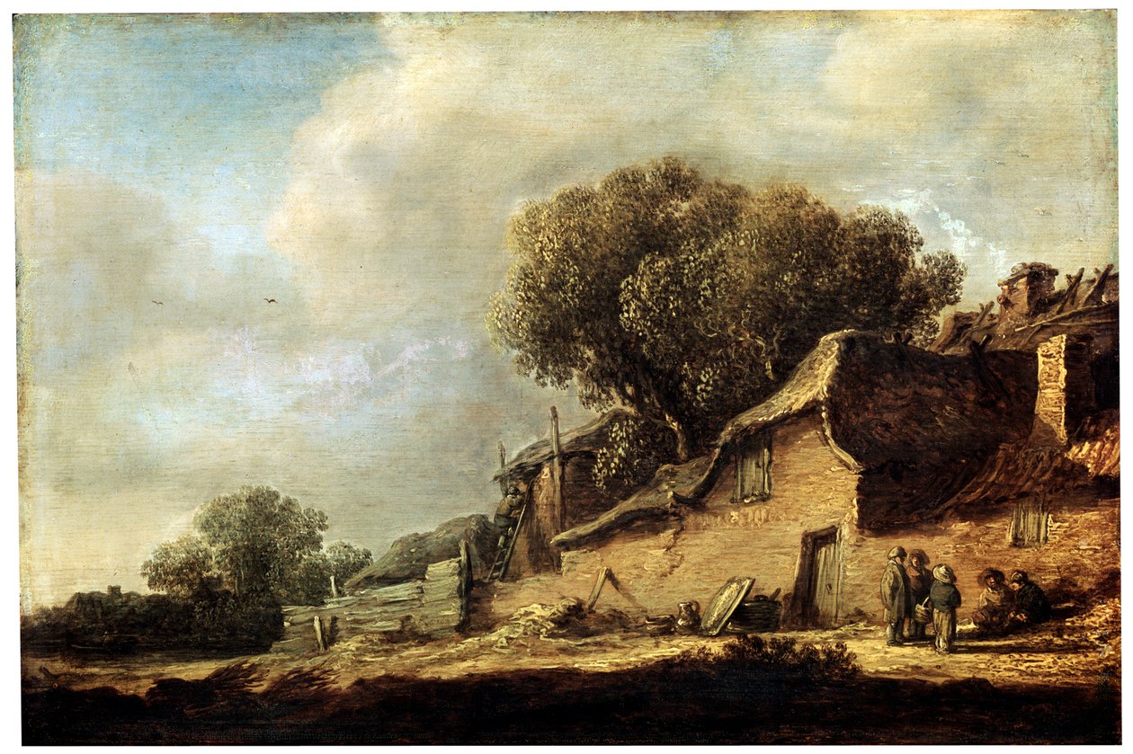 Landscape with a Peasant Cottage by Jan Josephsz van Goyen