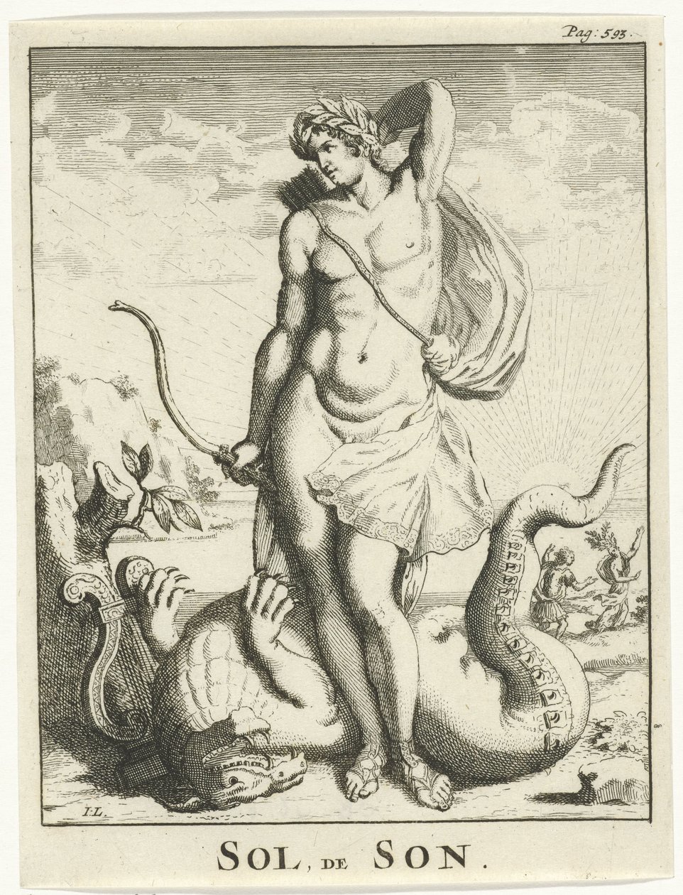 Apollo Defeats Python by Jan Lamsvelt