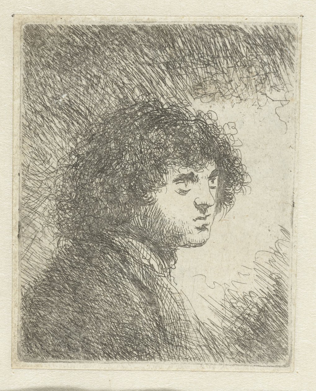 Bust of a Young Man by Jan Lievens