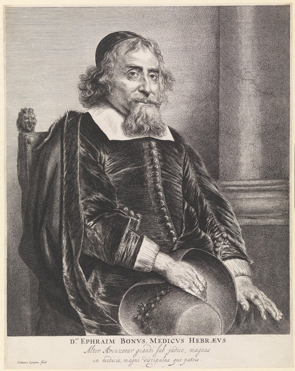 Ephraim Bonus (1599-1665) by Jan Lievens
