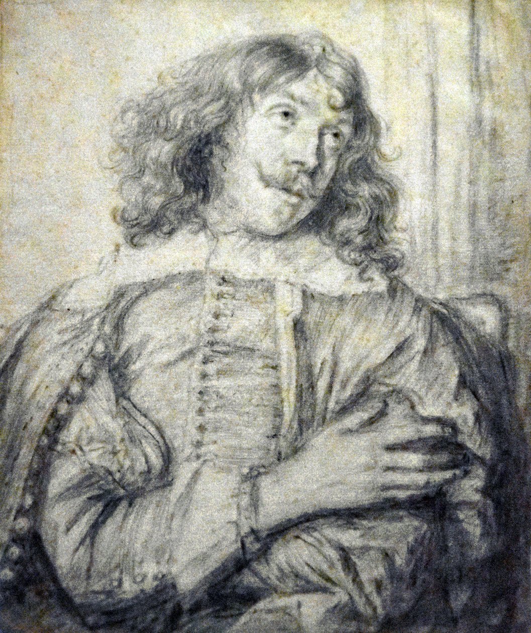 Portrait of Adriaen Brouwer by Jan Lievens