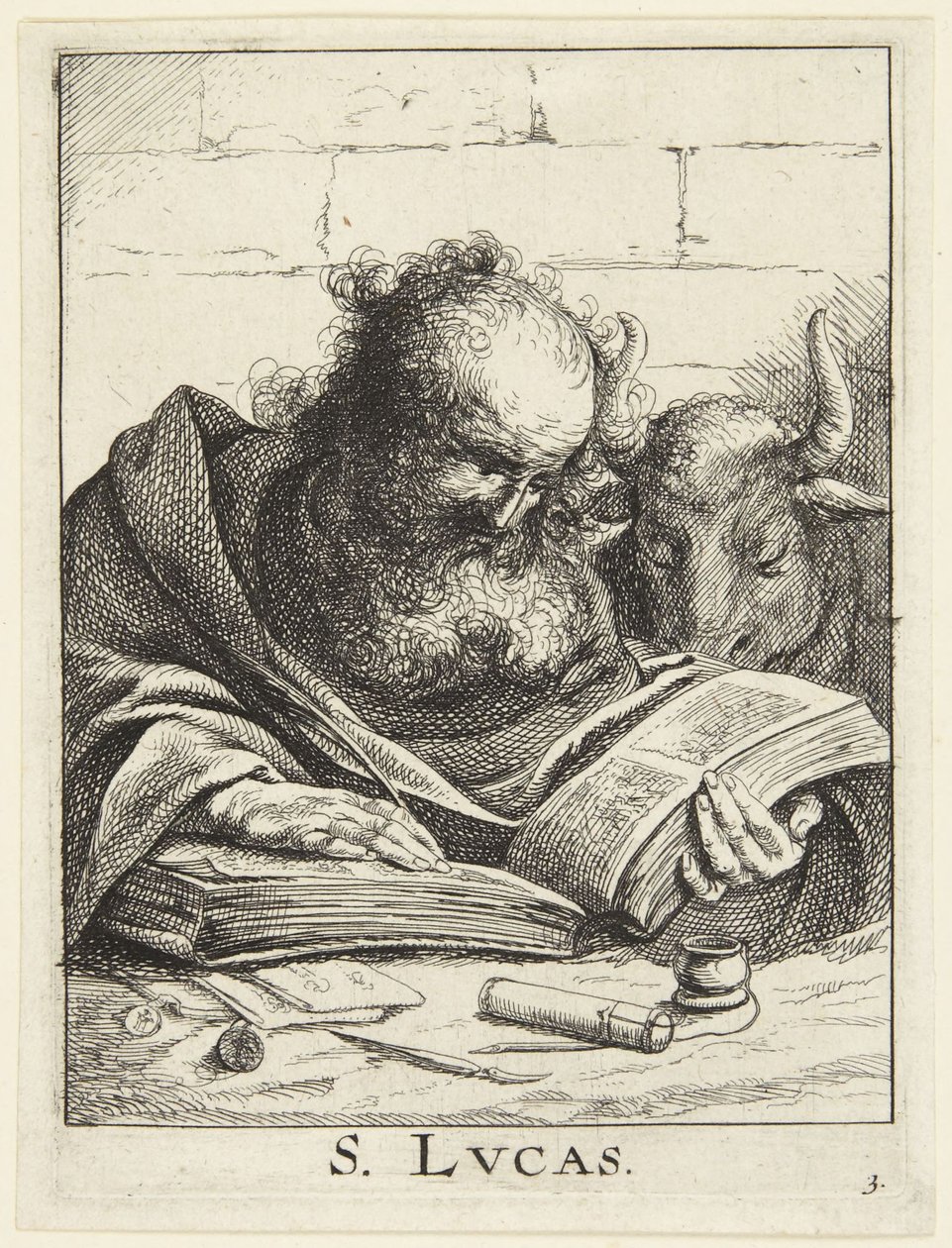 St. Luke by Jan Lievens