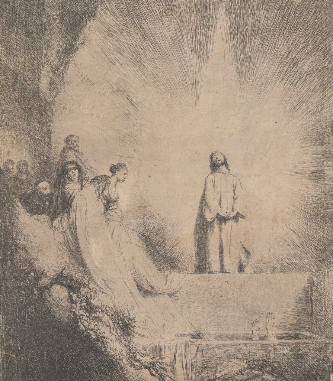 The Resurrection of Lazarus, 1620-1674 by Jan Lievens