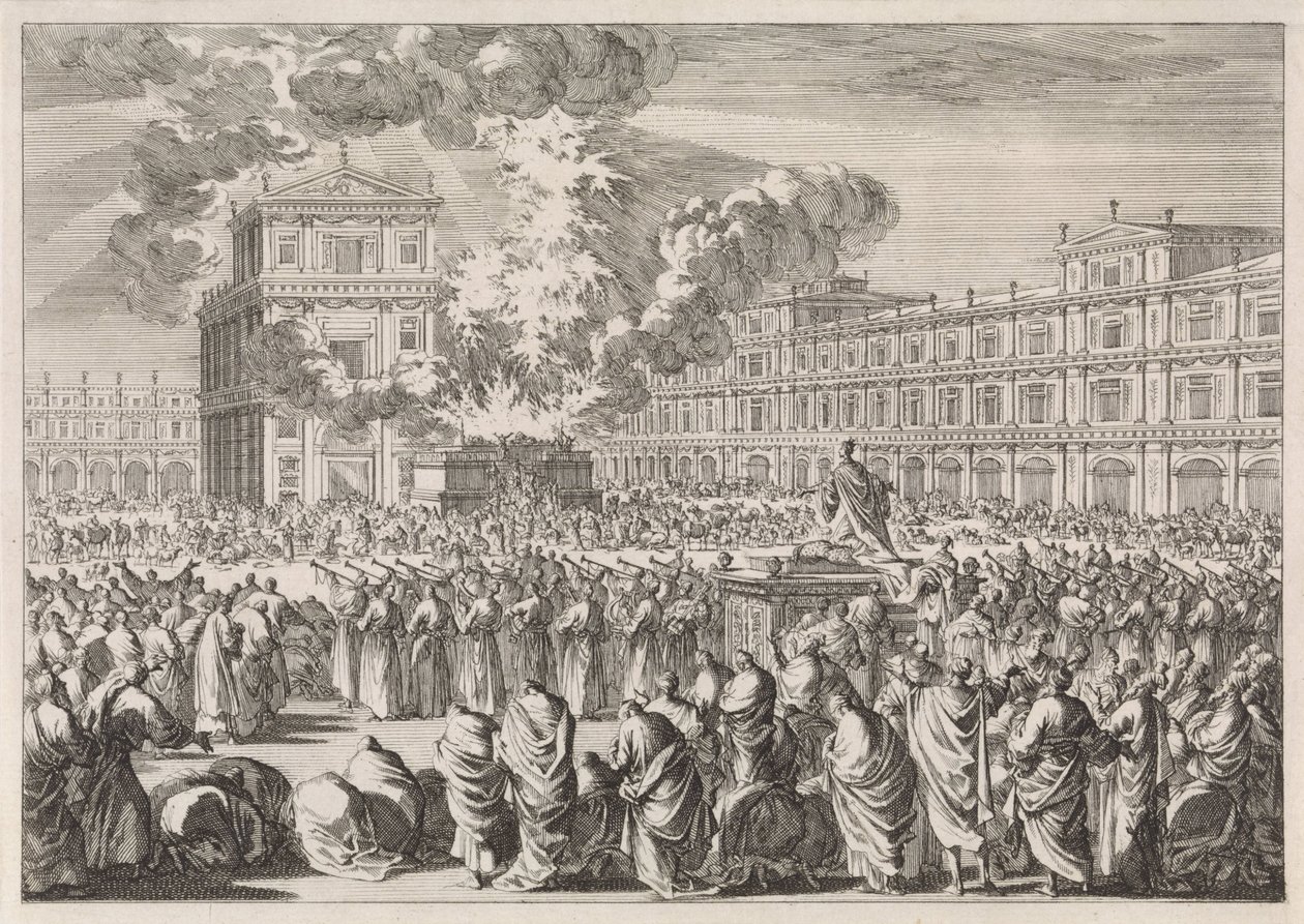 Dedication of the Temple of Solomon by Jan Luyken