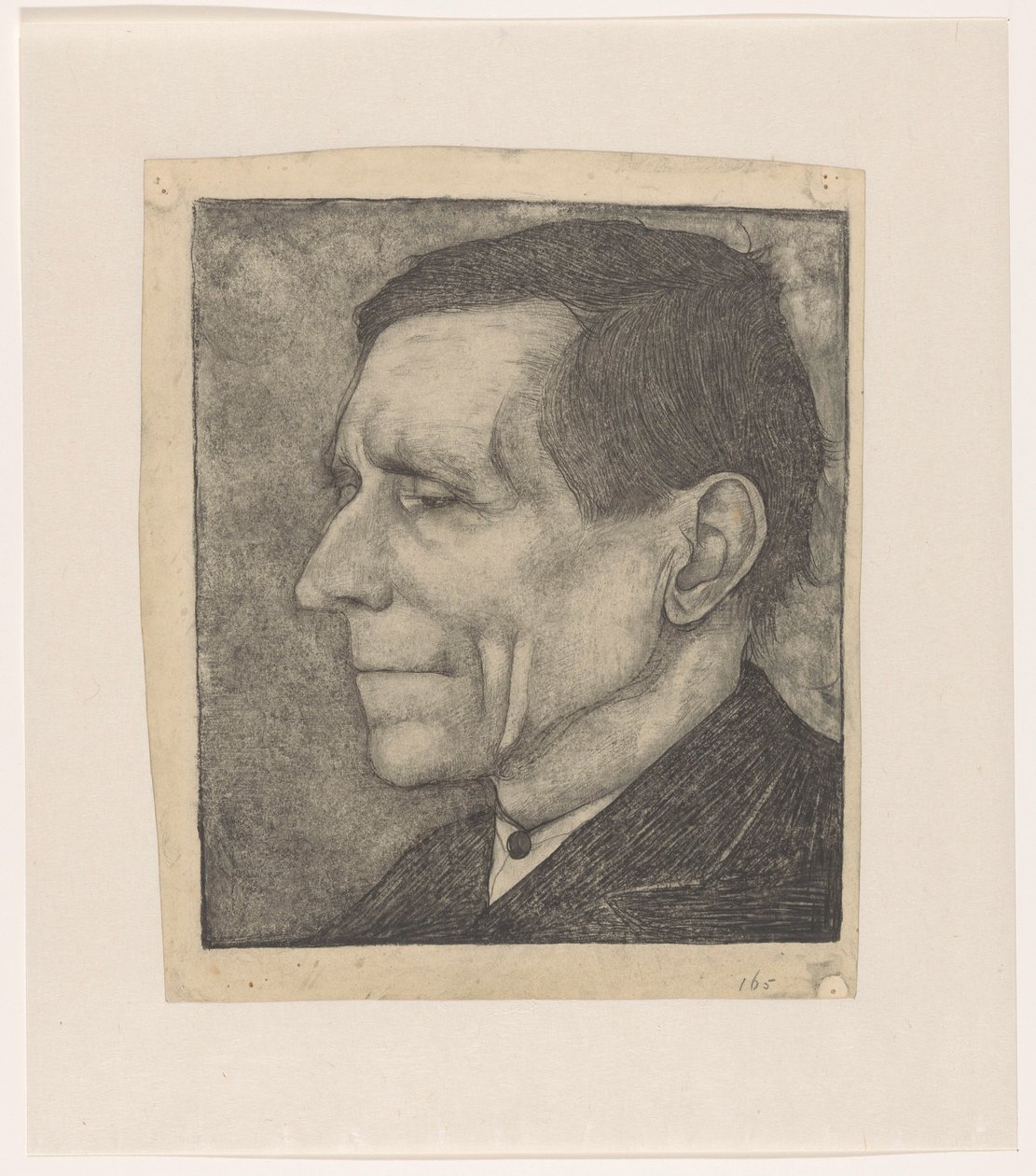 Portrait of Beint Mankes I by Jan Mankes