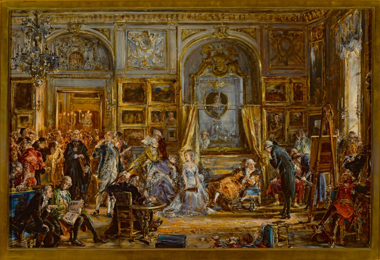 Constitution of May 3. Four-Year Sejm. Educational Commission. Partition. A.D. 1795 by Jan Matejko