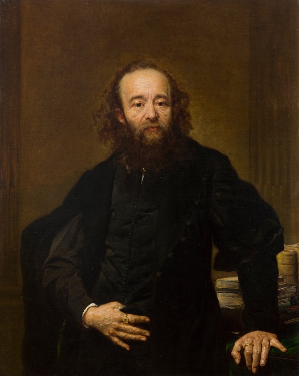 Portrait of Leonard Serafiński by Jan Matejko