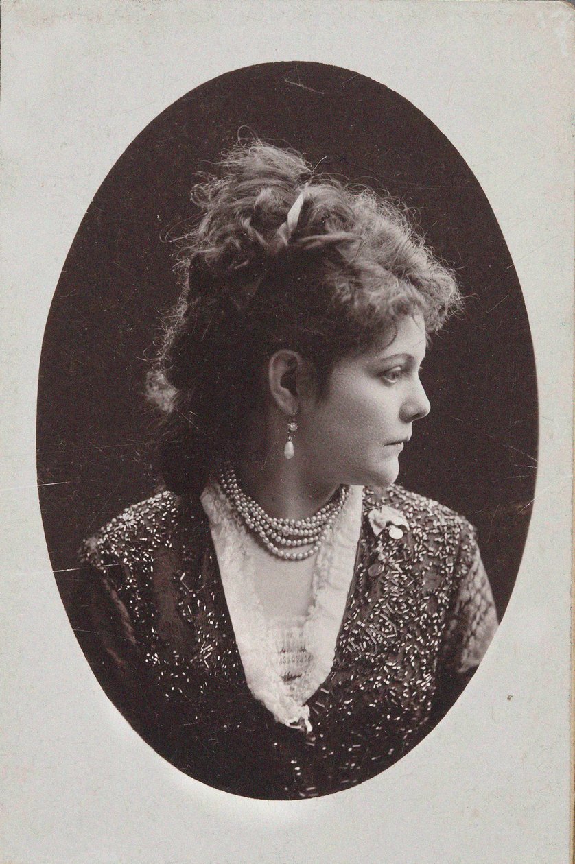 Portrait of Pianist and Composer Sophie Menter, 1893 by Jan Mieczkowski