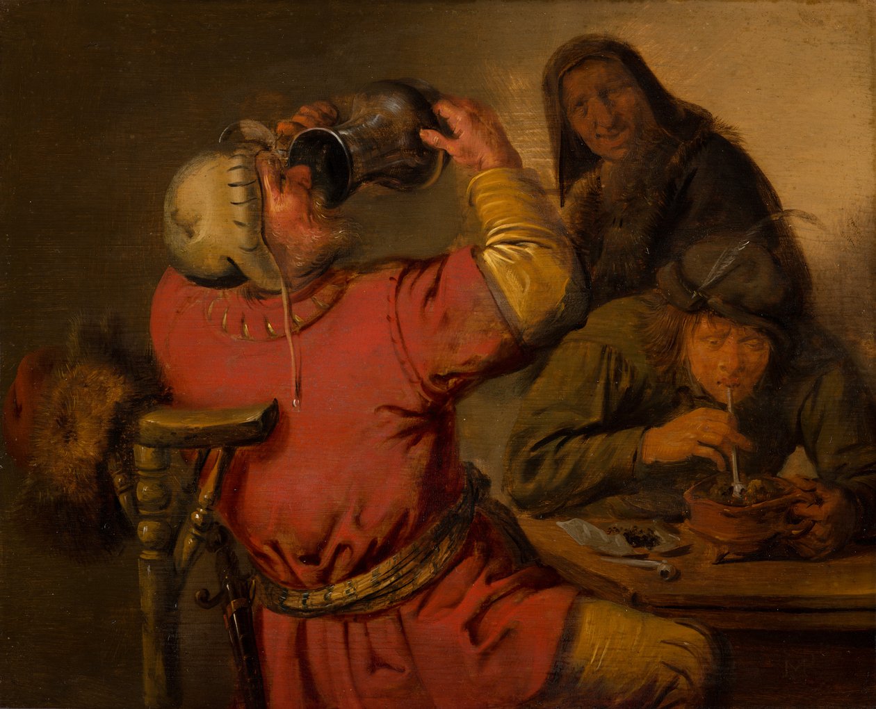 Taste: The Five Senses by J.M. Molenaer by Jan Miense Molenaer