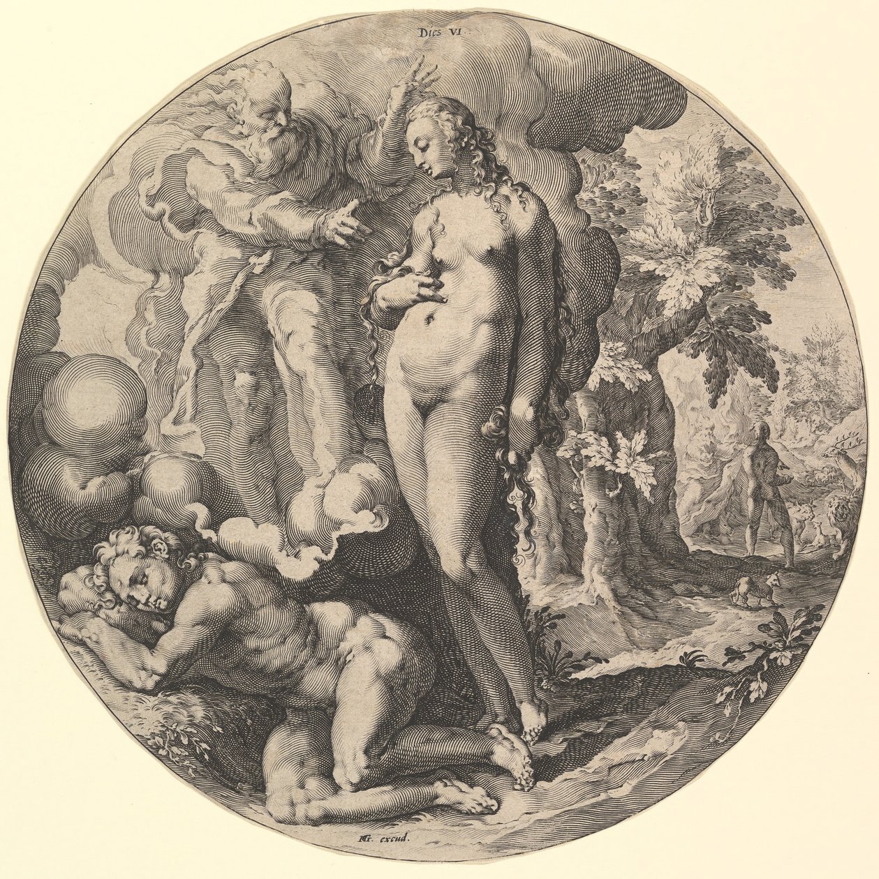 The Sixth Day Dies VI, from the Series The Creation of the World by Jan Muller