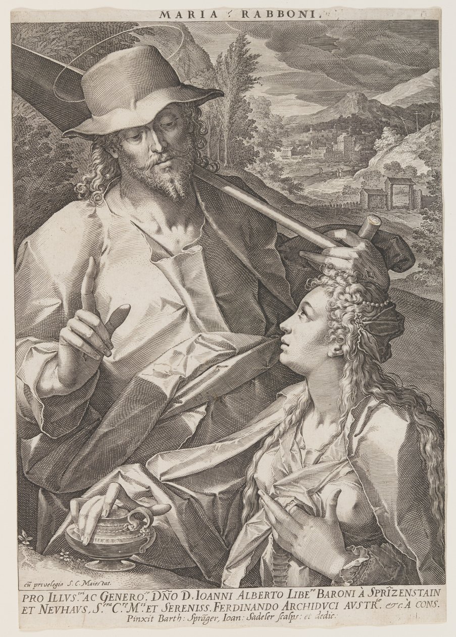 Noli Me Tangere by Jan Sadeler I