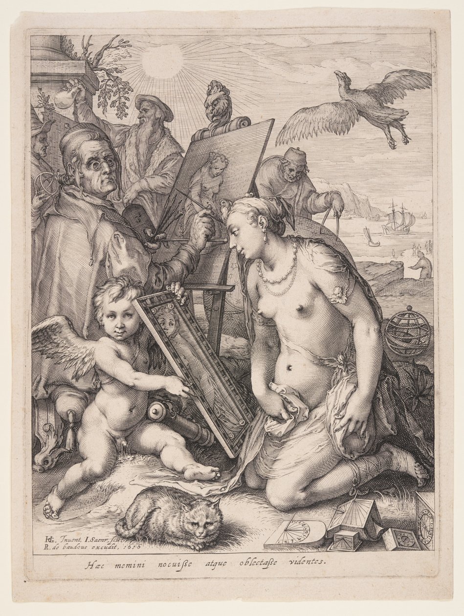 Allegory of Visual Perception by Jan Saenredam