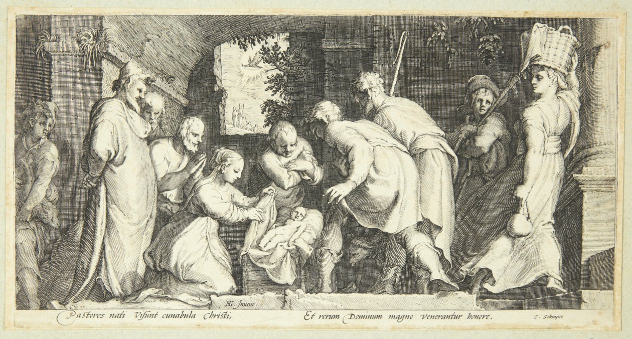 The Adoration of the Shepherds by Jan Saenredam
