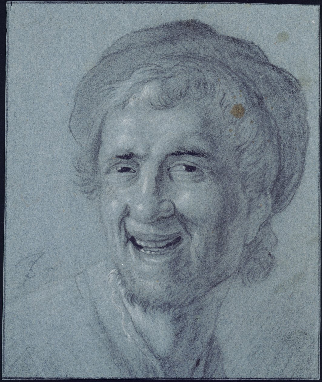 Rembrandt Laughing (Copy after the Early Self-Portrait of Rembrandt at F. Stoop in Byfleet) by Jan Steen