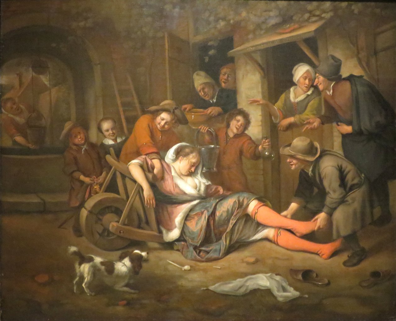 Wine is a Mocker by Jan Steen