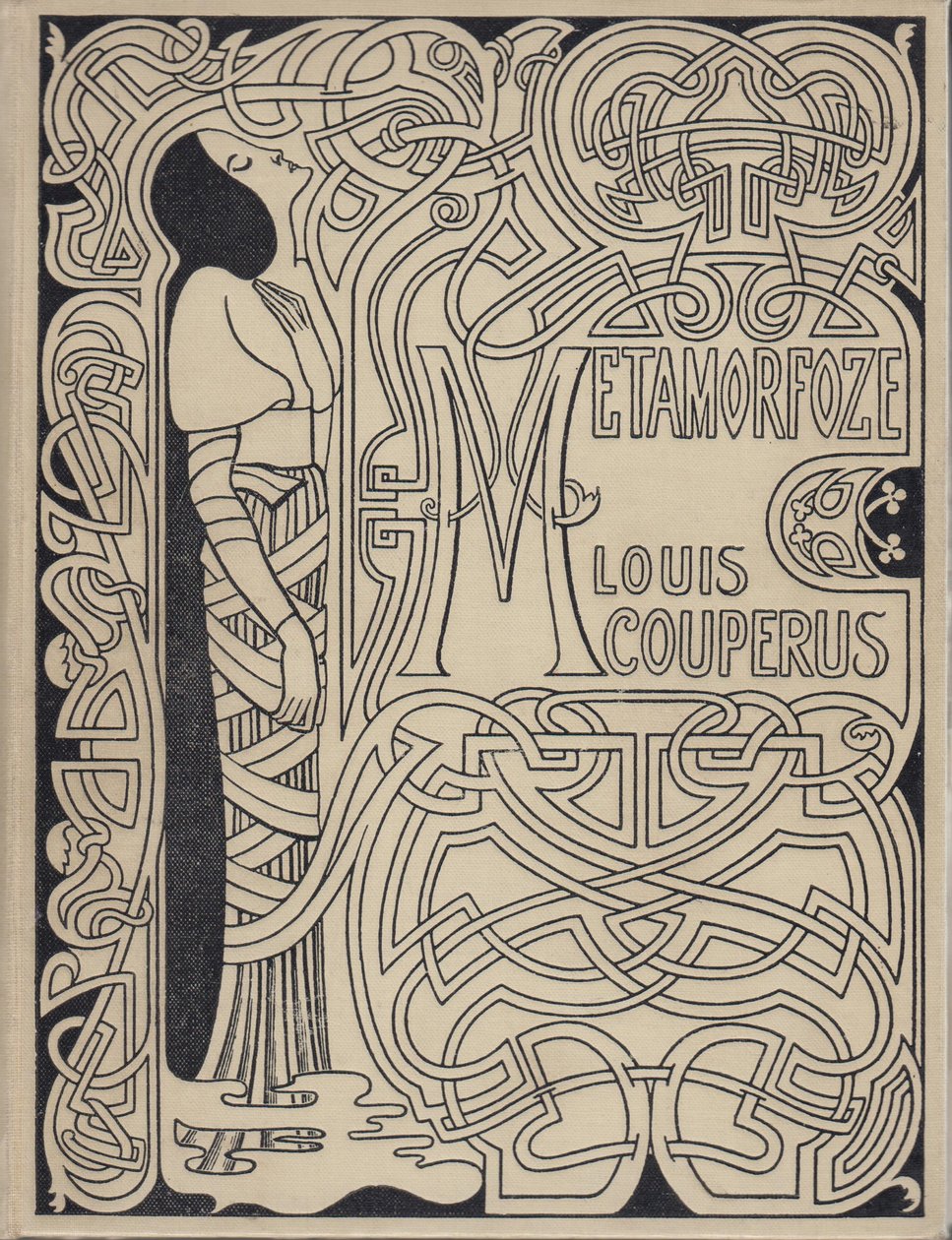 Cover Design Metamorfoze by Louis Couperus, 1897 by Jan Toorop