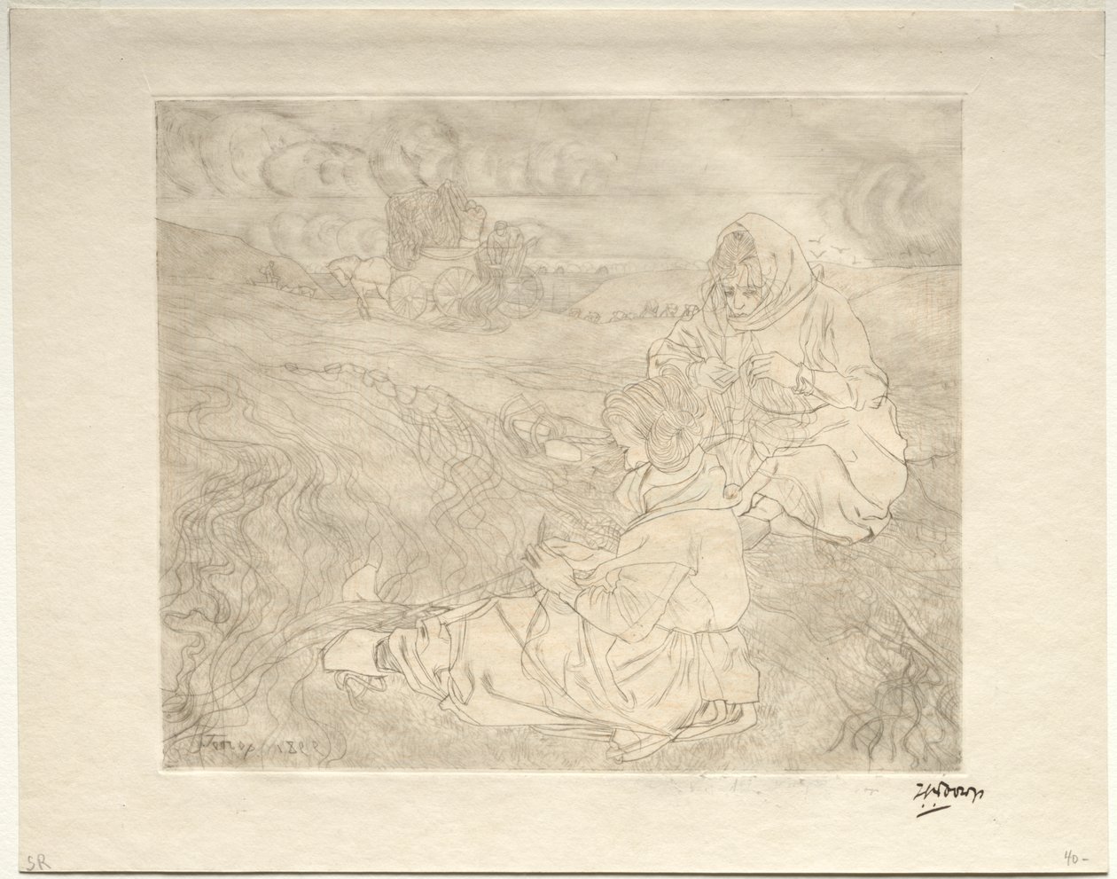 Net Menders by Jan Toorop