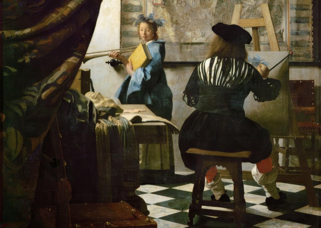 Vermeer the art of painting sales