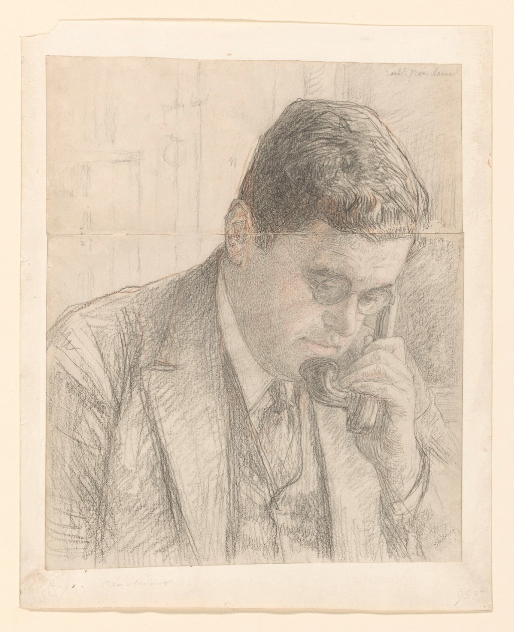 Portrait of F. Mannheimer by Jan Veth