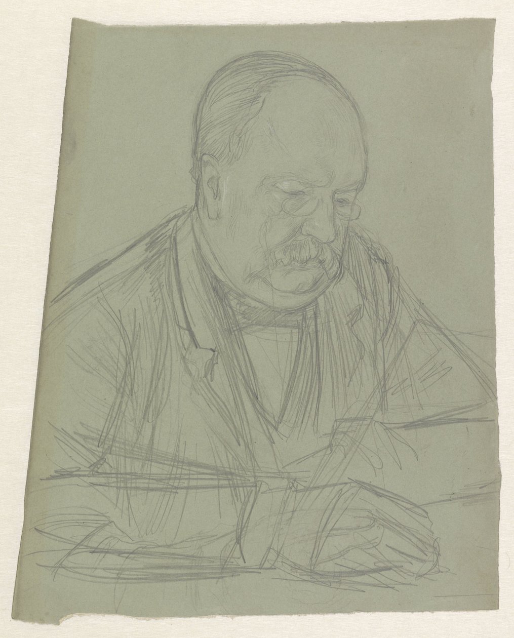 Portrait of Tak van Poortvliet by Jan Veth