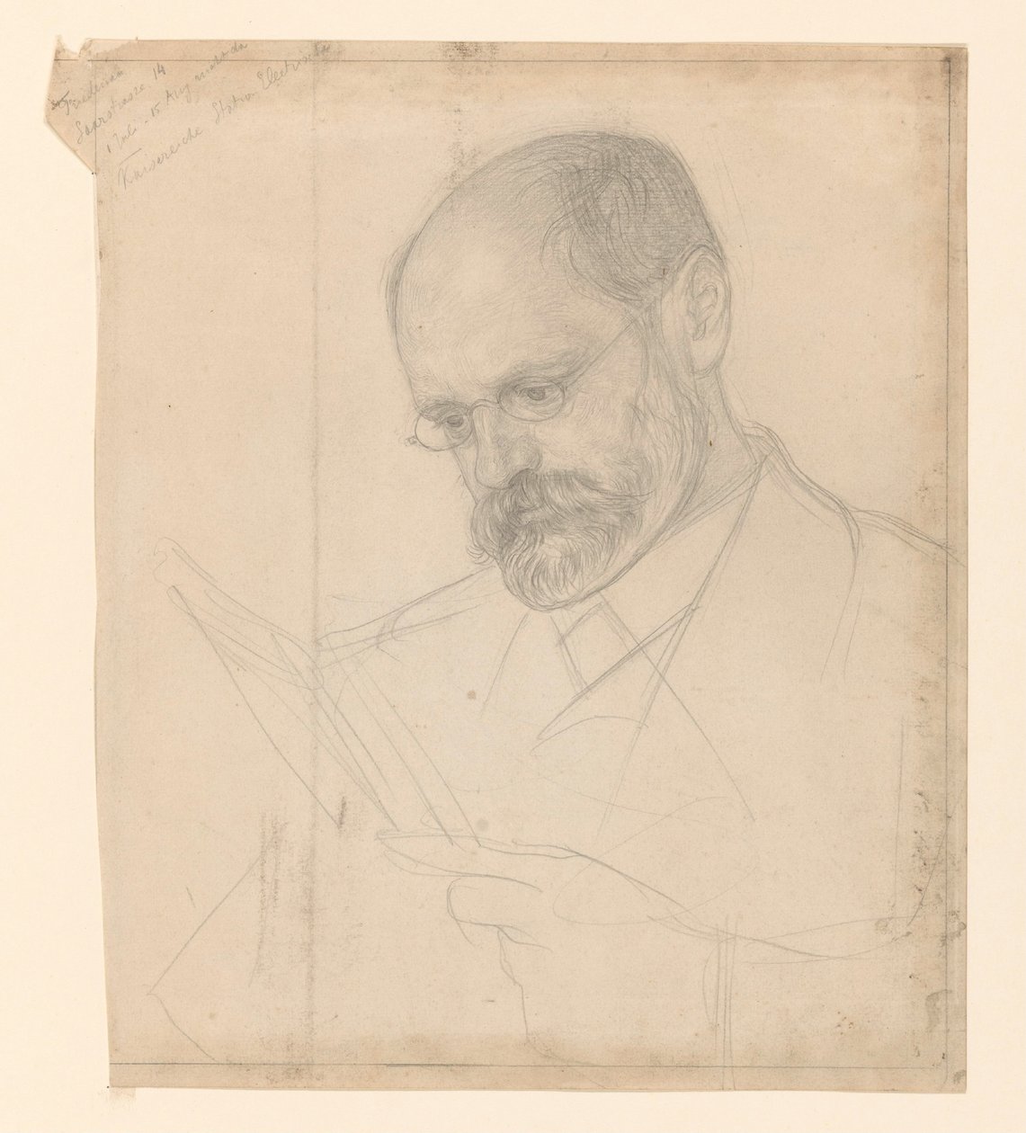 Portrait of Mr. K.J. Kautsky by Jan Veth