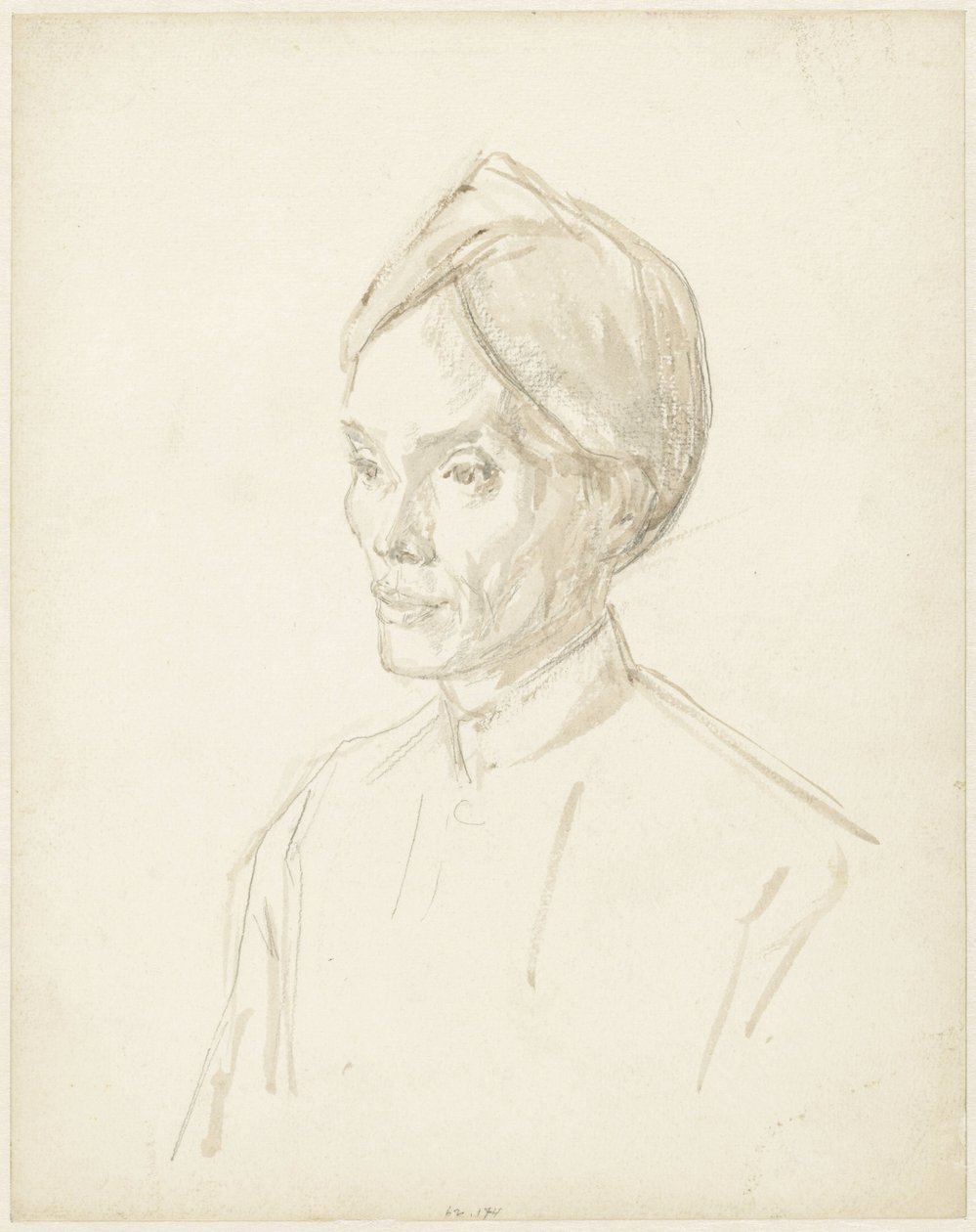 Portrait of a Javanese by Jan Veth