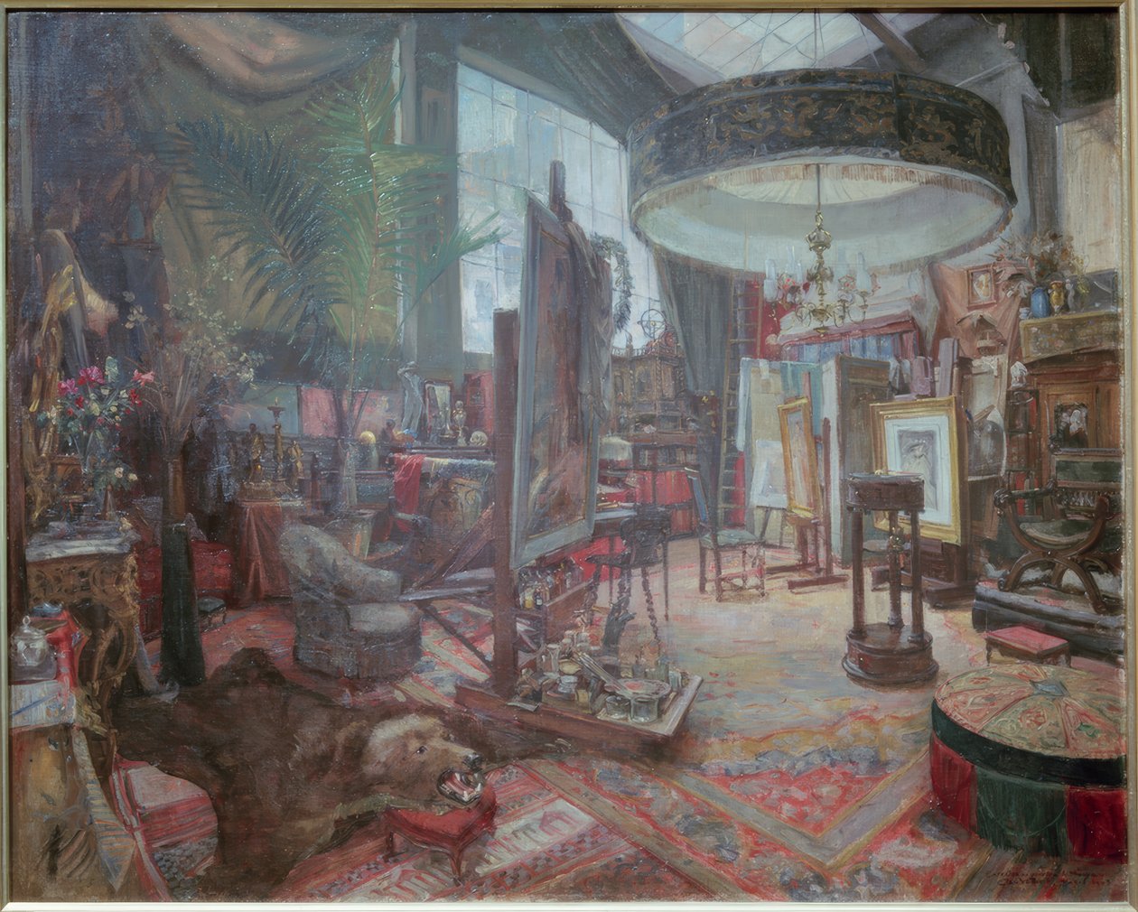 Grand Meister Alfons Mucha - 90x60cm Toile Art Peinture Décoration