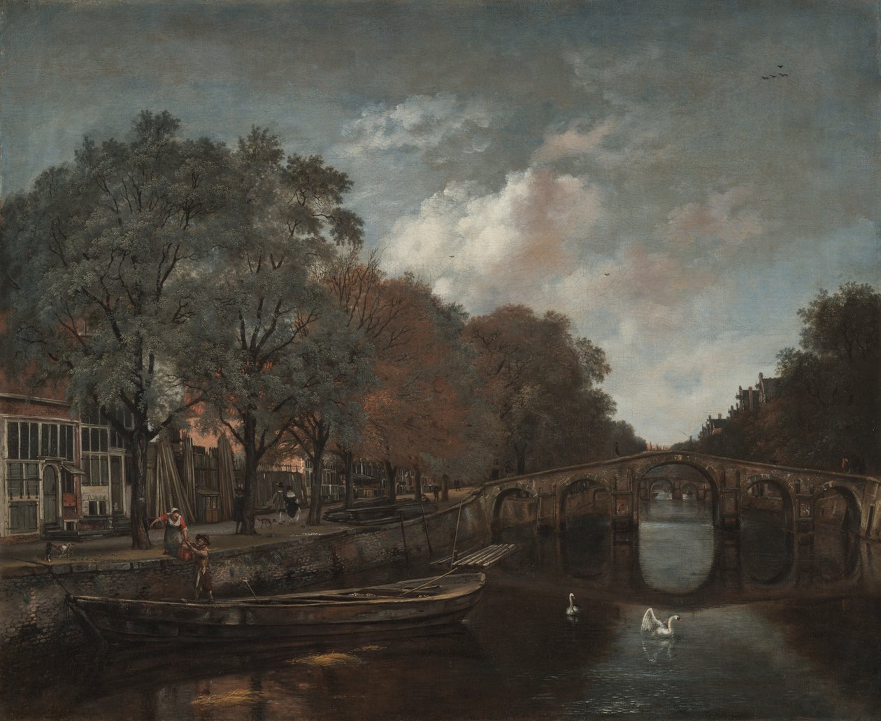Herengracht, Amsterdam by Jan Wijnants