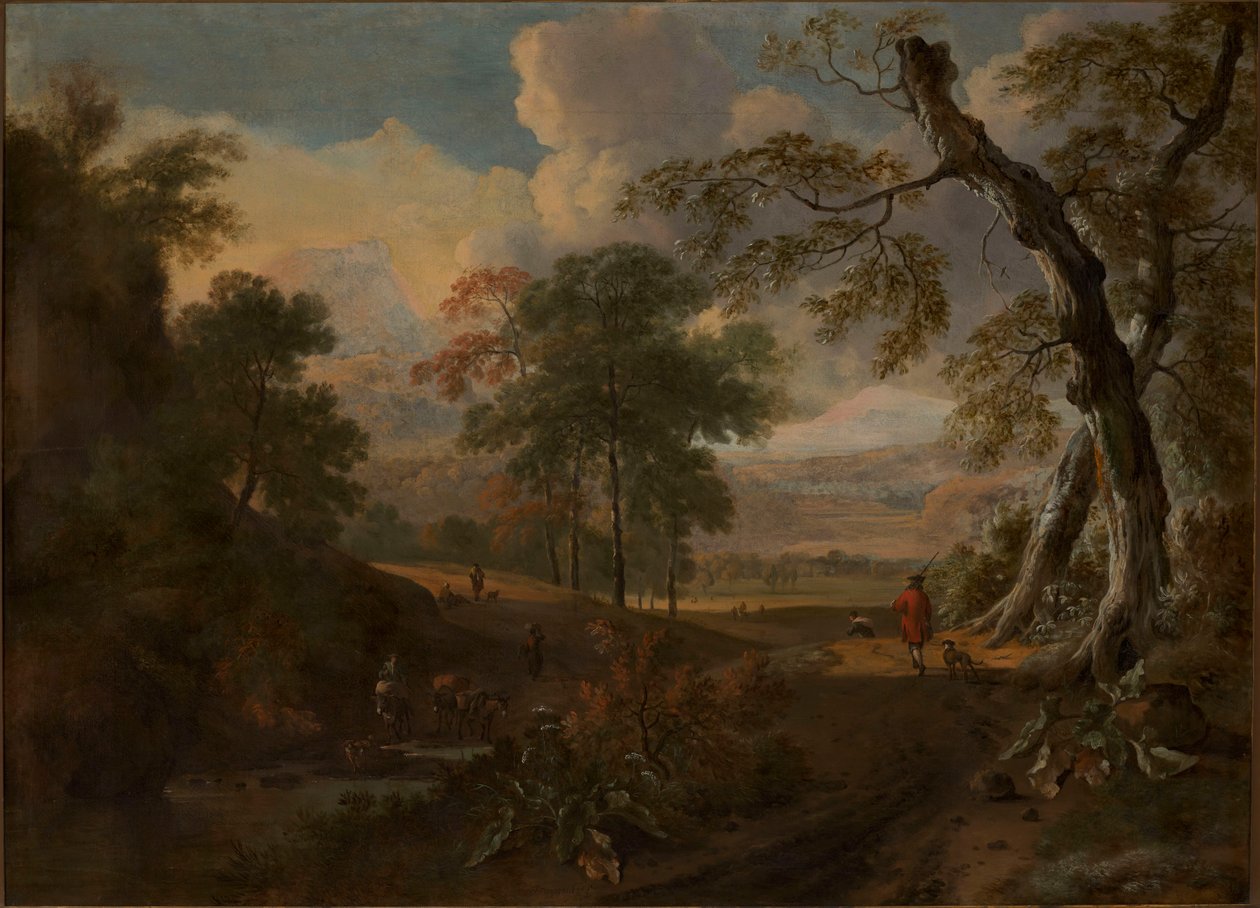 Landscape with Road by Jan Wijnants