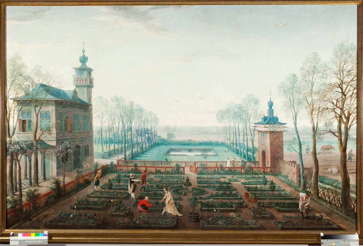 The Month of April, Works in the Garden by Jan Wildens