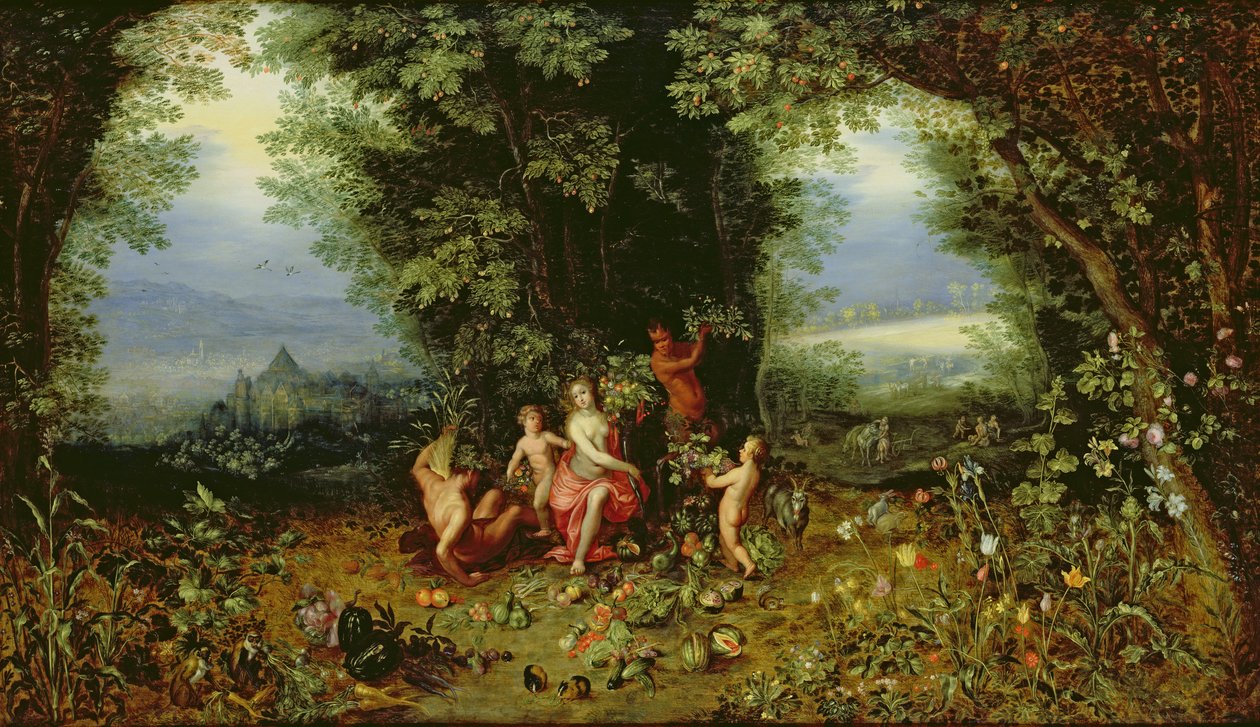 Allegory of the Earth by Jan and Balen, Hendrik van Brueghel