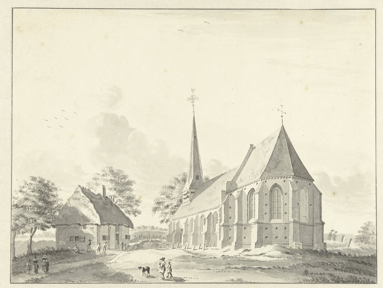 Church in Aalst by Jan de Beijer