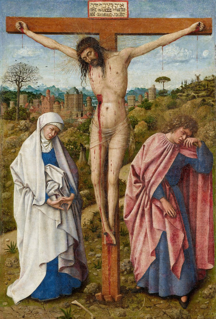 The Crucifixion of Christ by Jan van Eyck