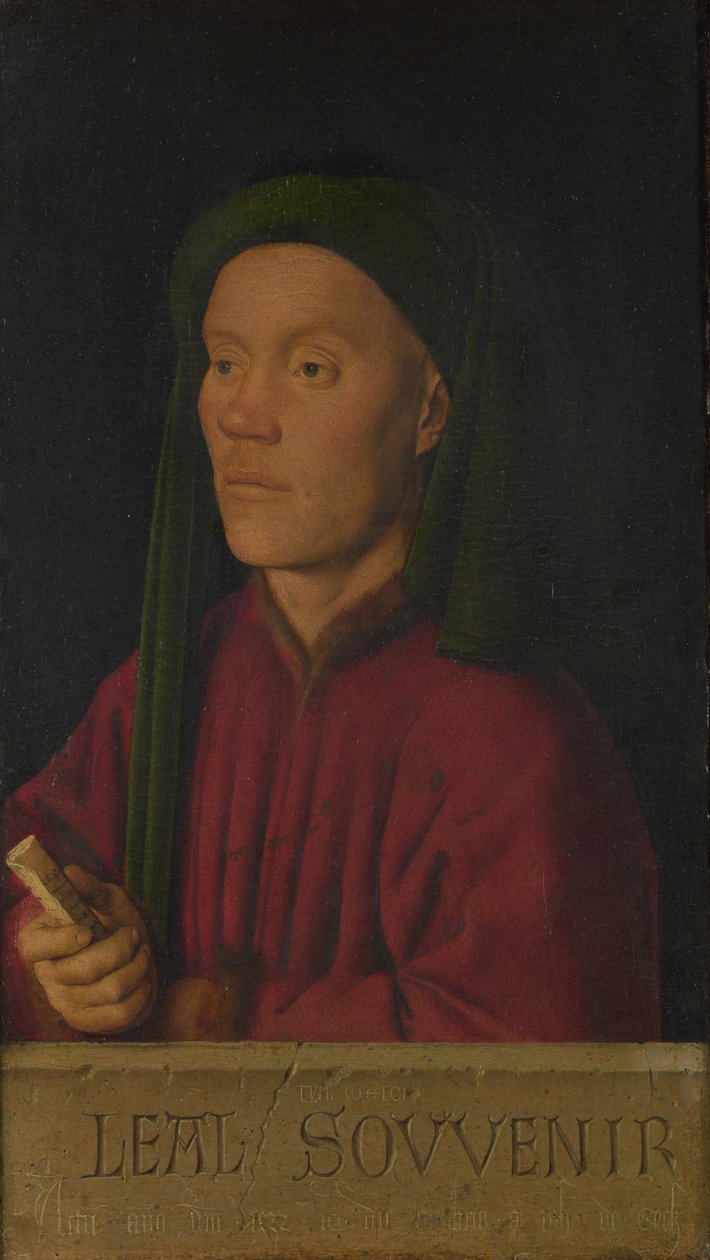 Léal Souvenir Loyal Remembrance (1432) by Jan van Eyck