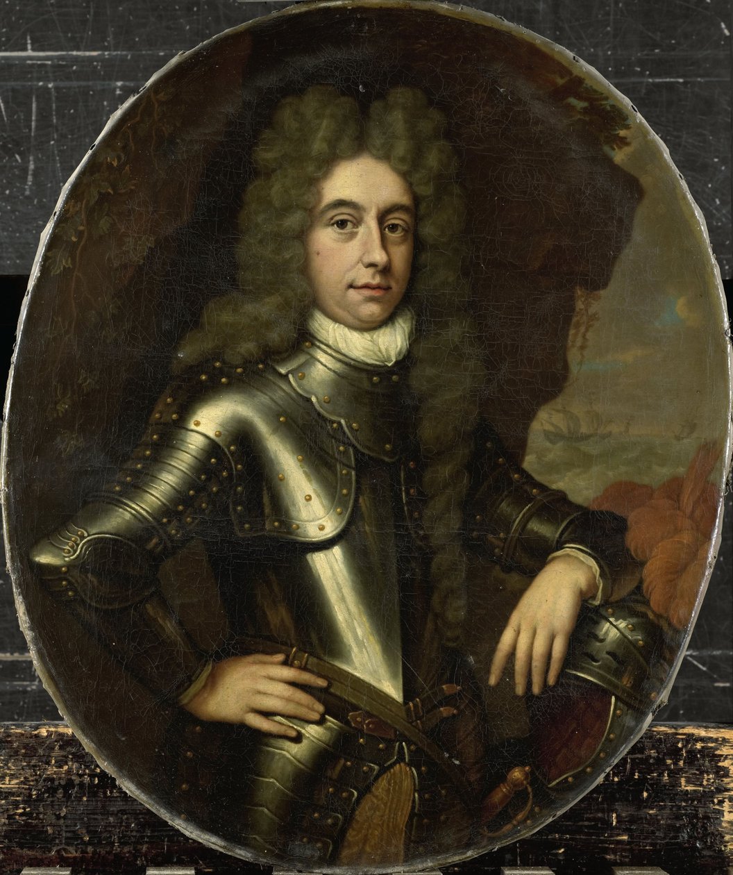 Portrait of Harmen Lijnslager by Jan van Haensbergen