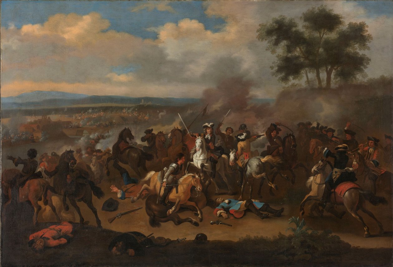 The Battle of the Boyne by Jan van Huchtenburgh