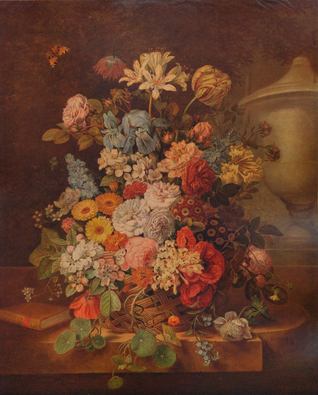 Flower Piece by Jan van Os: Highest-quality art reproduction