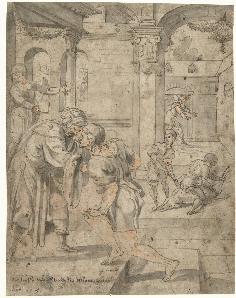 Return of the Prodigal Son by Jan van Scorel (circle of)