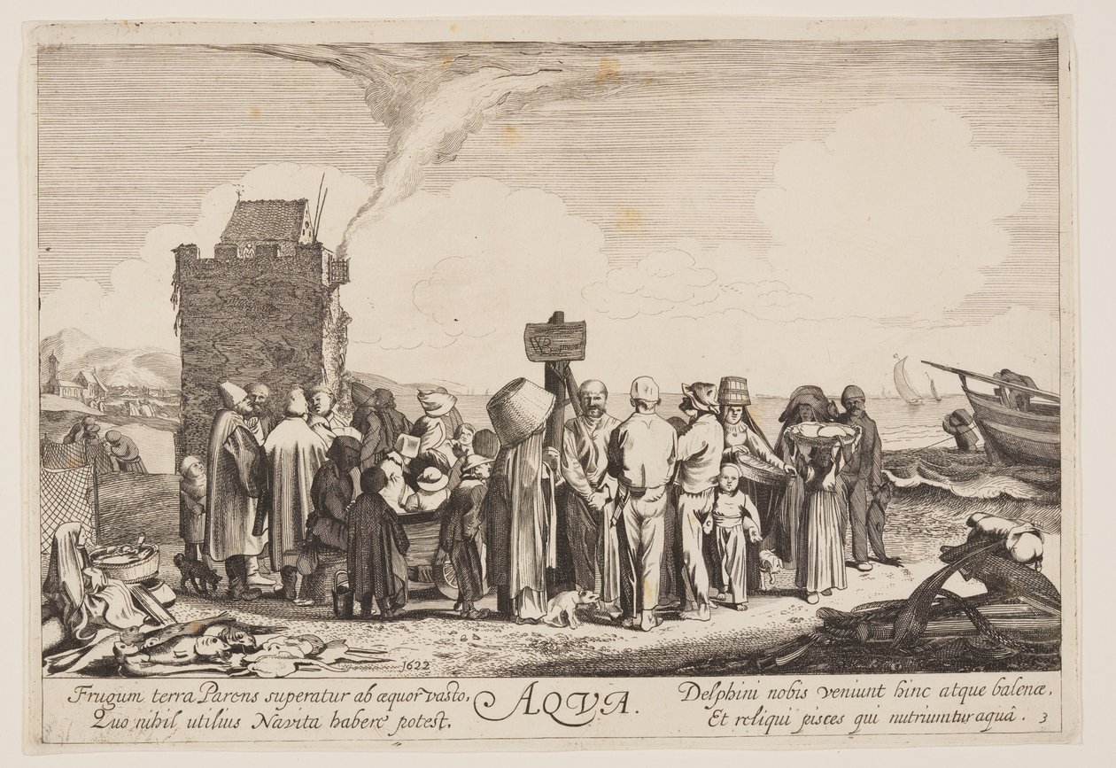 Water, from The Four Elements by Jan van de Velde II