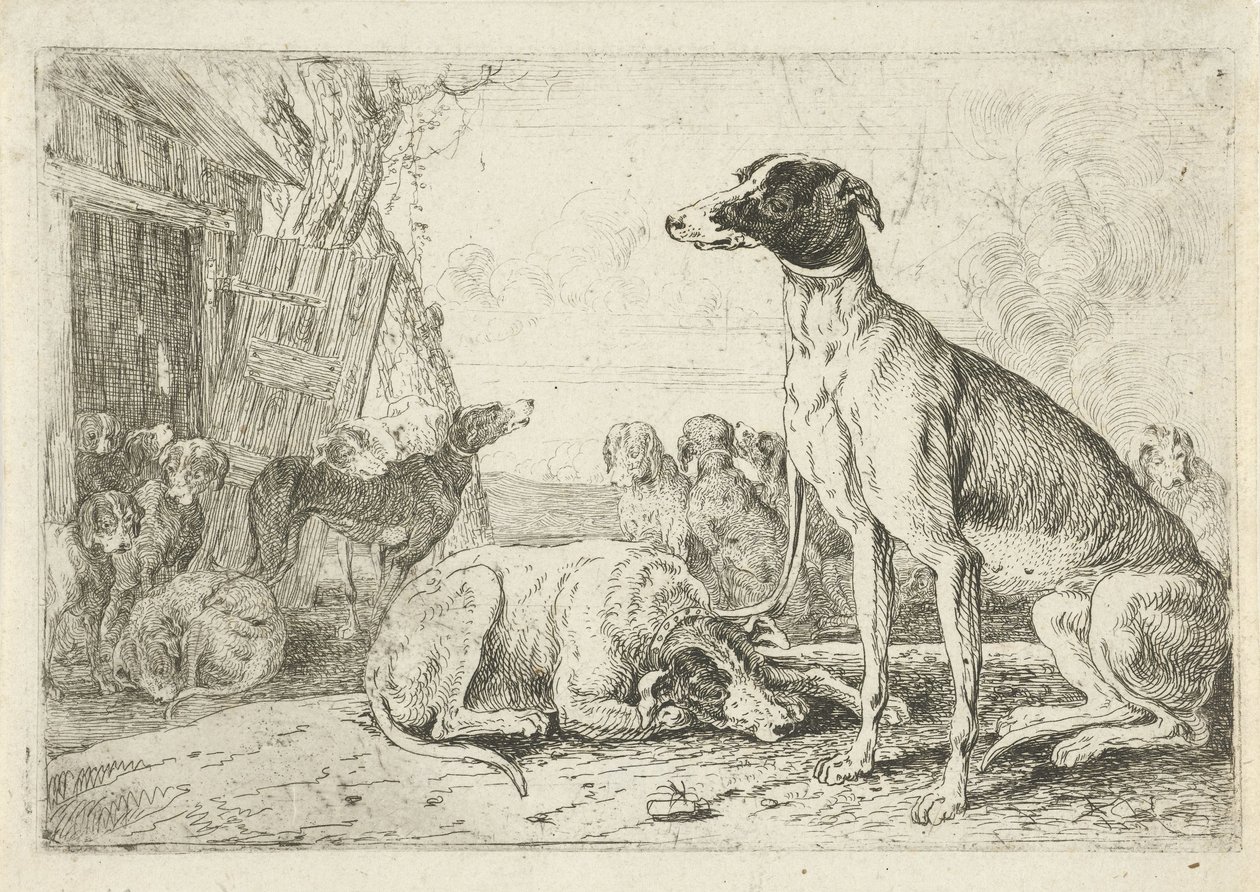 Dog Kennel by Jan van den Hecke
